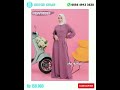 model kumpulan gamis terbaru 2022 gamis cantik trendy untuk lebaran