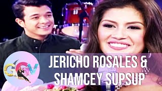 Shamcey becomes shy when her celebrity crush Jericho Rosales surprised her | GGV