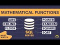 SQL Server Mathematical Functions Tutorial | ABS, CEILING, SQRT & More with Examples
