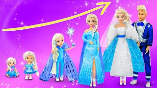 Elsa Growing Up! 30 Frozen DIYs