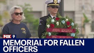 Memorial service held for fallen MN peace officers
