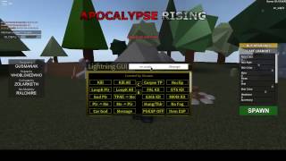 Incomplete Apocalypse Rising Montage Roblox - 