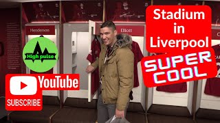 Liverpool Stadium Tour, Anfield, Super Cool Travel Video,  Travel UK, 4K