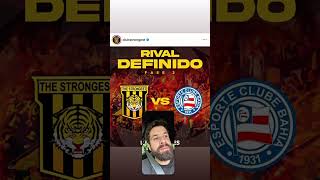 Adversário difícil! Definido o confronto do Bahia na pré Libertadores #futebol