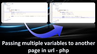 Passing multiple variables between pages in PHP using URL | 2023