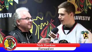 CCHL Interview Nick Hawkins