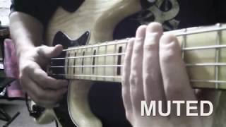 Slap Bass tutorial 1 : Thumb