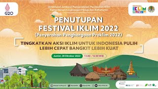 Penutupan Festival Iklim 2022