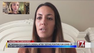 NC woman recalls her struggle after COVID-19 infection