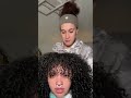 giving my sister a wolf cut for curly hair haircut curlyhair hairtransformation