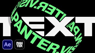 How to Make Spinning Cylinder Text in After Effects!