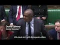 ukraine’s allies should move from freezing assets to seizing them from russia says david lammy