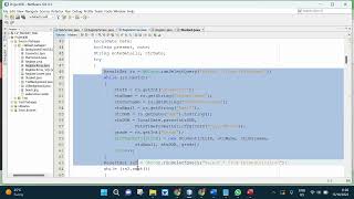 Netbeans Java application(GUI, OOP, DB) : Adding comments