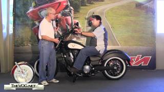 Victory Motorcycles: Cruiser Riding Position Comparison - Victory Judge, Cross Roads and High-Ball