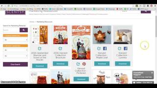 How to Use the Scentsy Workstation Marketing Tab