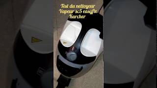 Test du nettoyeur vapeur sc5 easyfix Karcher sur joints de carrelage