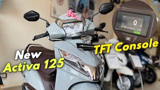 Sabse Advance Activa⚡️New Honda Activa 125🔥TFT Console Detailed Review