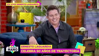 Ernesto Laguardia sobre un posible regreso de Adela Noriega a las telenovelas | De Primera Mano