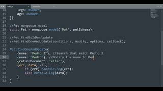 NodeJS - Find and update a record with Mongoose