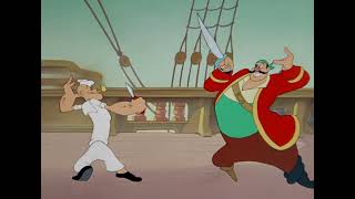 Popeye defeats the Pirates (Popeye the Sailor Man - \