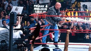 "Stone Cold" Steve Austin gives The Corporation a beer bath