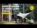 Rahsia Pasang Flysheet LEBIH KUKUH & Review Vidalido Butterfly Tarp #mykhalishjourney