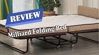 Milliard Universal Rollaway Folding Bed Storage Cover - Review 2021