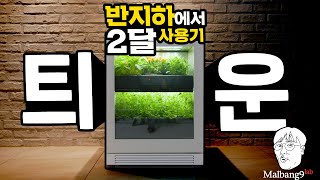 LG 틔운 빛이 안들어오는 반지하에서 2달간 사용해봤습니다! 과연 그 결과는?