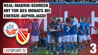 Thill aus 50 Metern! Real Madrid grüßt Lausitz: Hansa Rostock - Cottbus 2:3 | Regionalliga Nordost