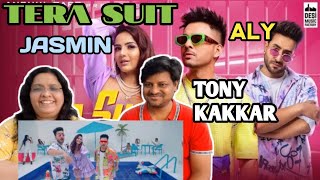 Tony Kakkar - Tera Suit Reaction | Aly Goni & Jasmin Bhasin | Anshul Garg | Holi Song 2021