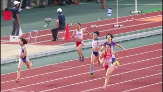 日本陸上競技選手権2018 女子400m決勝