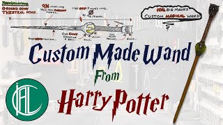 Custom Made Wand from Harry Potter | Forbidden Wood, Thestral Hoof \u0026 Fire