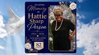 A Final Farewell Ride for Mrs. Hattie Sharp Person