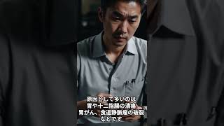 血便よりも怖い!?黒色便の原因とは? #shorts