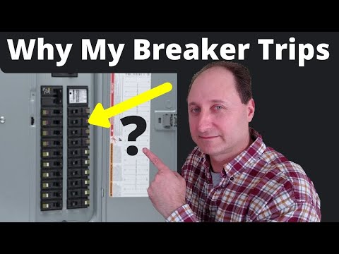 Why would a circuit breaker trip for no reason?