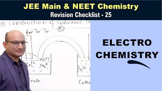 Electrochemistry | Revision Checklist 25 for JEE & NEET Chemistry