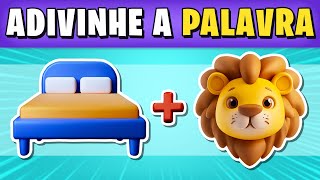 ADIVINHE A PALAVRA PELOS EMOJIS | Quiz de Emojis