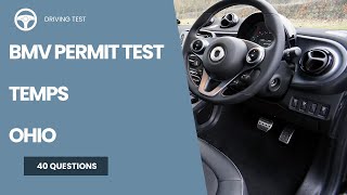 Ohio BMV Permit Test - 40 Questions and Answers