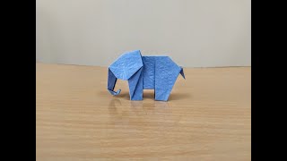 Origami Elephant Easy | How To Make A Paper Elephant Easy