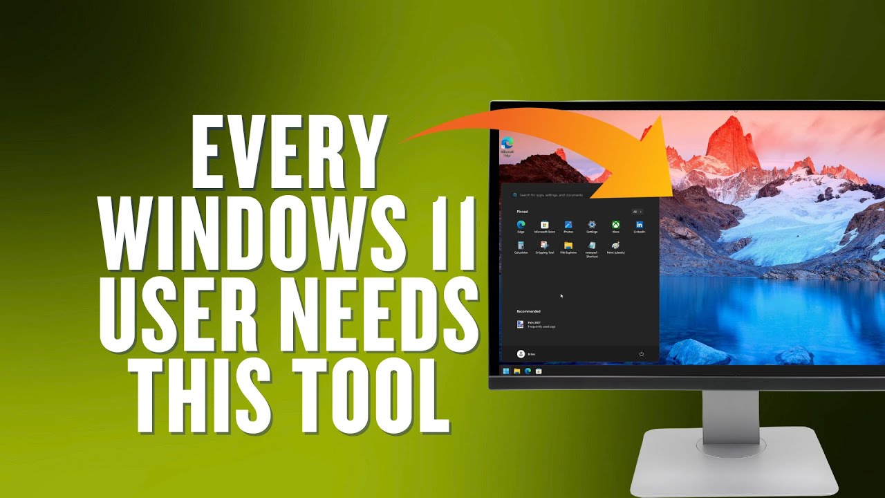 Every Windows 11 User Needs This Tool Britec09