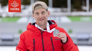 Derek Zaplotinsky Para Biathlon World Championships Silver