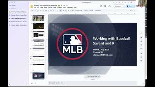 2026 SABR Analytics: Shanna Shi, "Working with Baseball Savant and R"