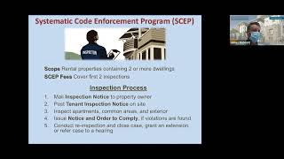 Systematic Code Enforcement Program (SCEP)