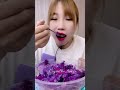 purple ice eating by qian request just purple ice