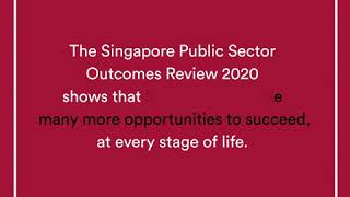 Singapore Public Sector Outcomes Review 2020