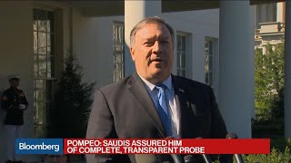 Pompeo Urges Trump to Give Saudis ' A Few More Days' on Khashoggi