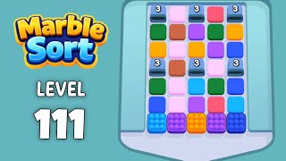Marble Sort level 111 solution