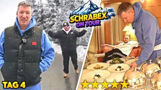 EXTREME WINTER HIKE ❄️😬 & CRASHOUT at the LUXURY HOTEL 😱🤣 with Knossi 👑 | WINTERBERG TOUR 🚍 2026 ...