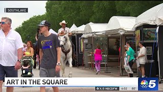 Southlake's Art in the Square prepares for inclement weather | NBC DFW