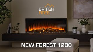 British Fires - New Forest 1200 Electric Fire